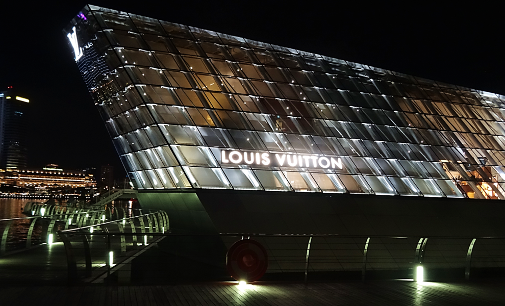 Louis Vuitton at North Pavilion, Marina Bay Singapore