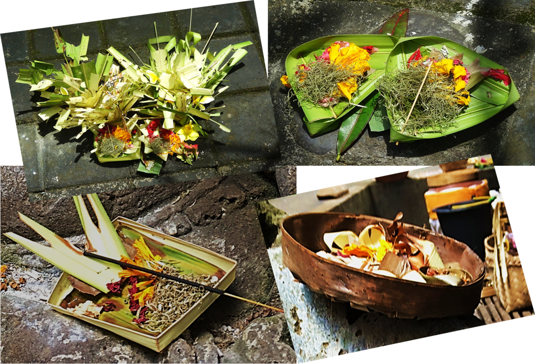 offerings in bali