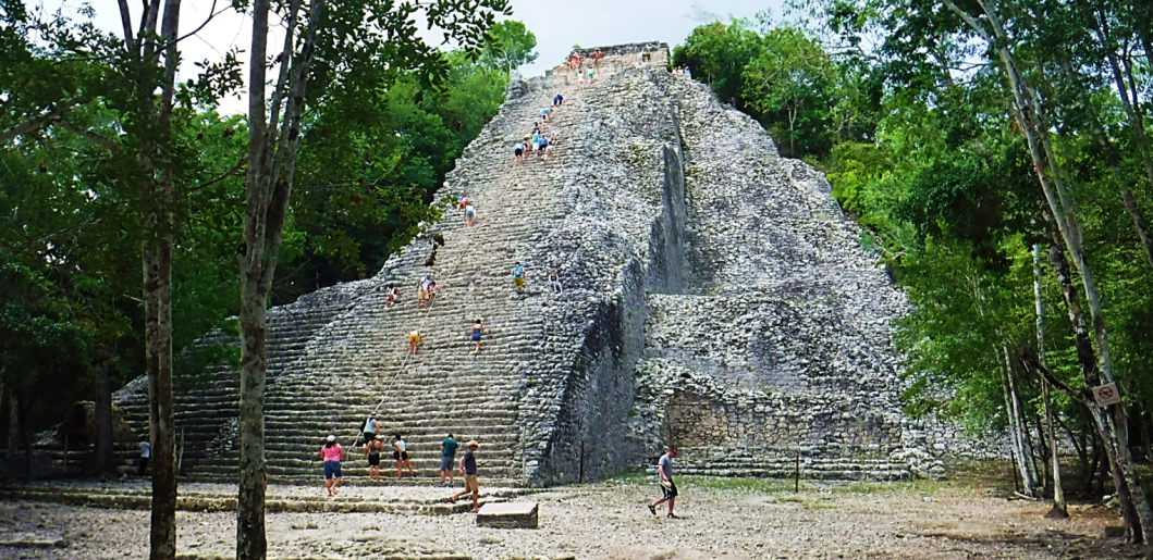 Coba Pyramid in Quintana Roo