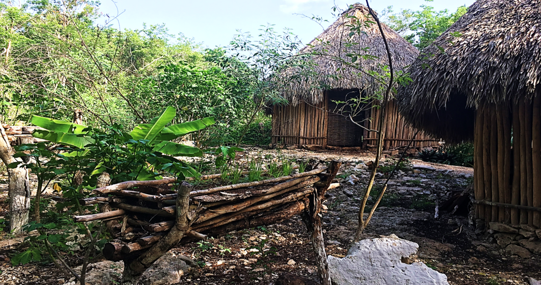 mayan village homes